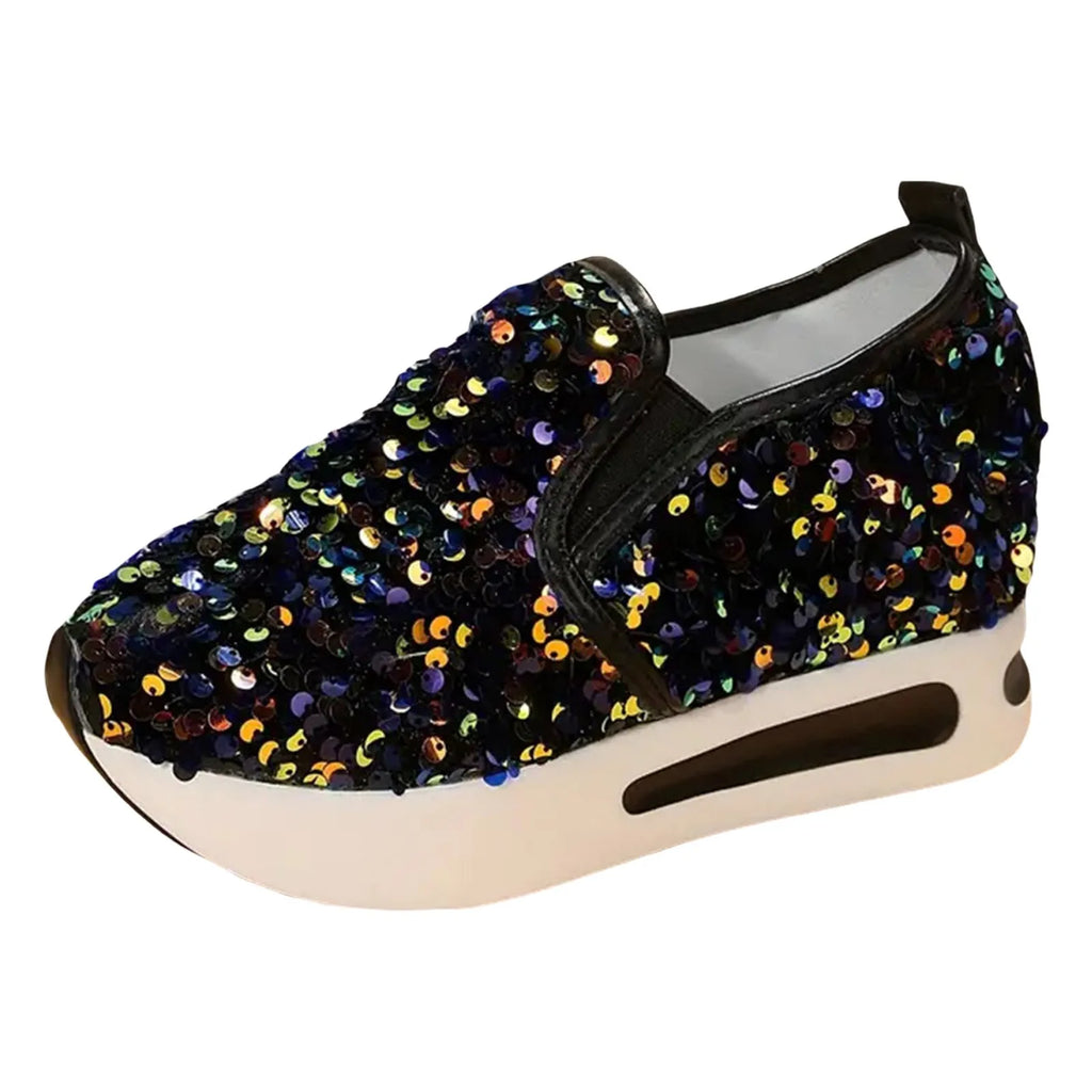 Sneakers Women Sequine Shoes