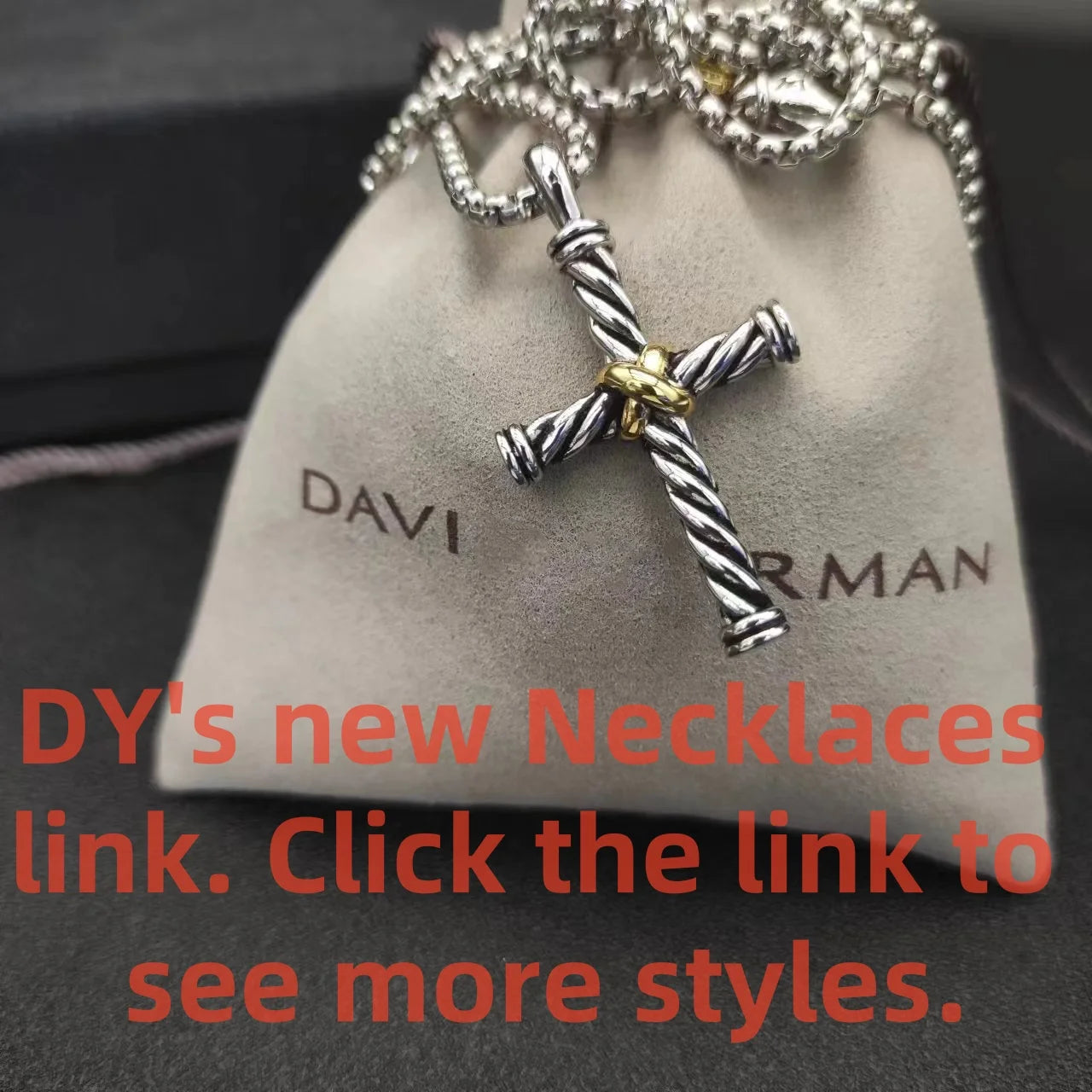 DY Classic Pendant Necklaces Elegant Designs Suitable for Men and Women