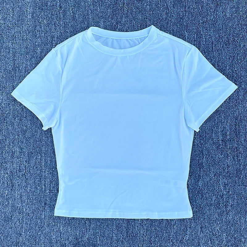 Women's  Fitting Sports T-shirt Quick Drying Short sleeve
