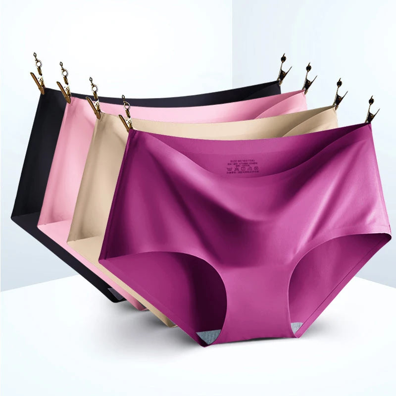 Mid Waist Seamless Women Panties