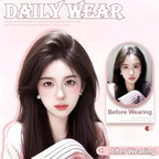 Invisible Part Bangs Fluffy Synthetic Women Topper