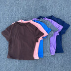 Women's  Fitting Sports T-shirt Quick Drying Short sleeve