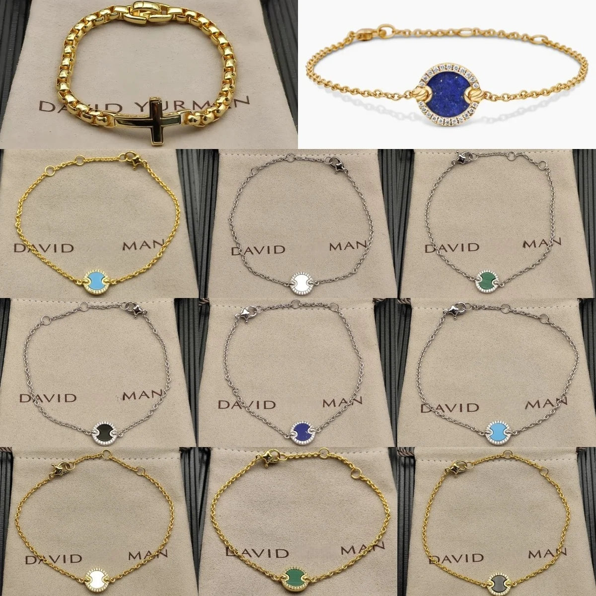 DY Bracelet for Men and Women Chic  Chain