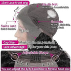 Ombre Brown Roots Ash Blonde Wig 13x4 H
Straight Lace Front Wig Human Hair 200 Density Human Hair Wig