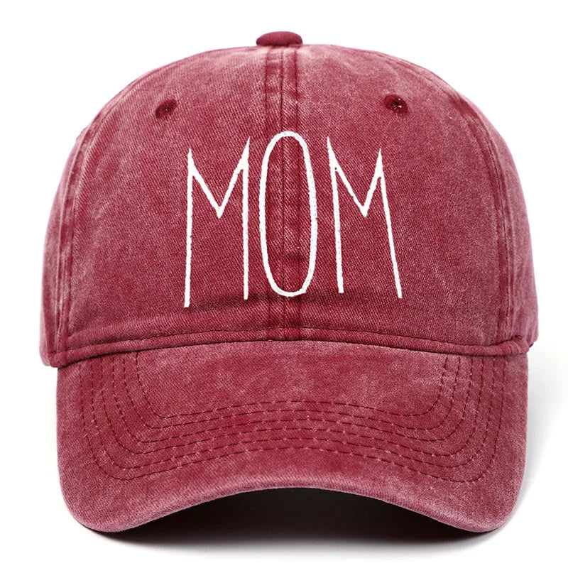 DAD MOM Embroidery Baseball Cap Unisex  Sun Hat