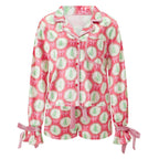 Pajamas Satin Silk Pjs Set Sleepwear