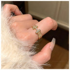 Open Adjustable Ring For Women Dainty Unique Jewelry Gift For Her