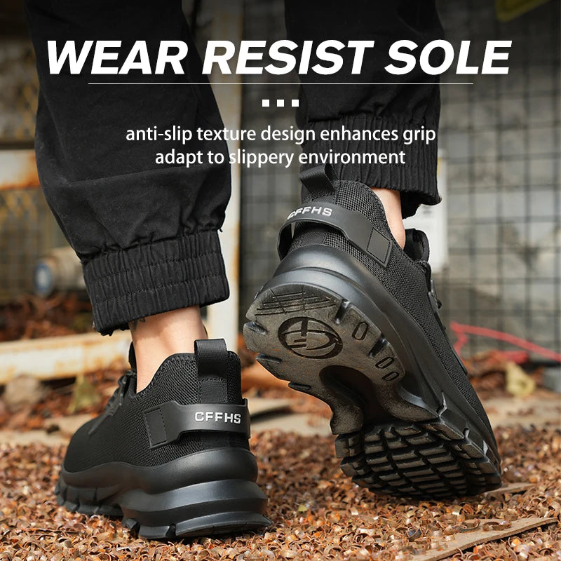 Soft-Soled, Comfortable, Safety Shoes