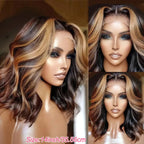 Human Hair Wigs For White Women Bob Lace Front Wig Body Wave Wig For White Women
 Long Curly Hair Front Lace Wig Diy Decorations