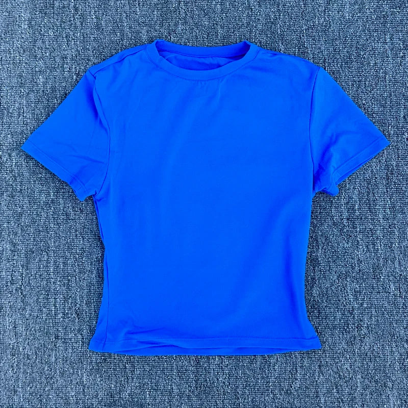 Women's  Fitting Sports T-shirt Quick Drying Short sleeve