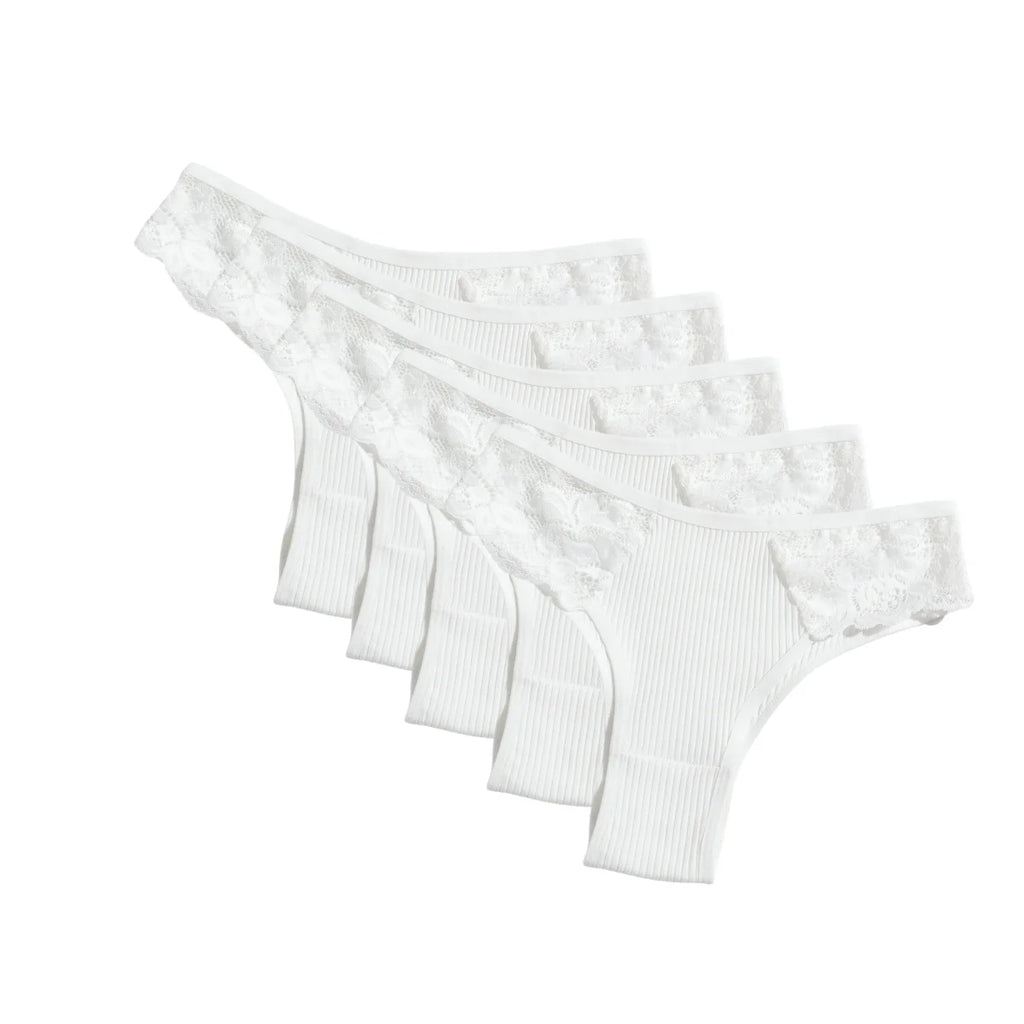 5Pcs/Set Cotton Panties Women Comfort Sexy Lingerie