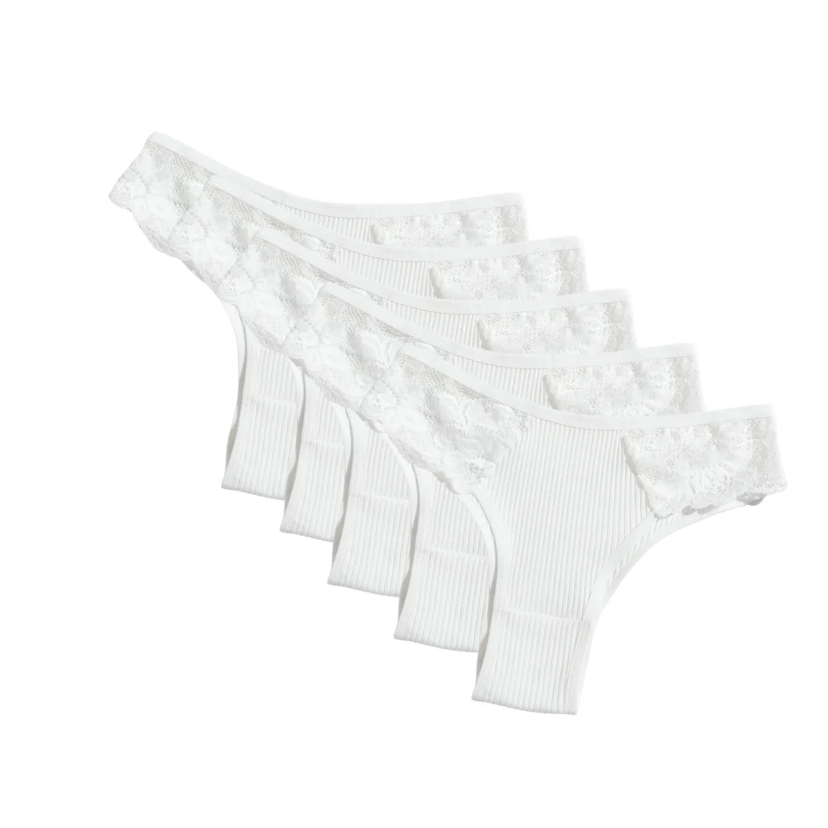 5Pcs/Set Cotton Panties Women Comfort Sexy Lingerie