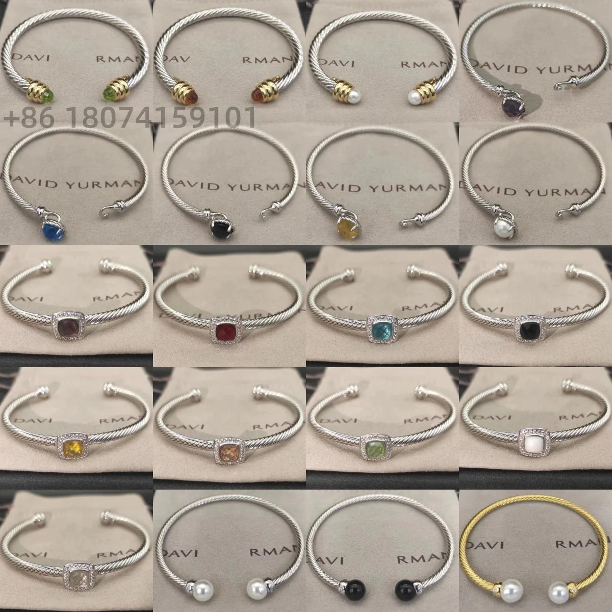 2025 New Style DY Bangle Classic Unisex DY Bracelet - Elegant Design Ideal for All Occasions