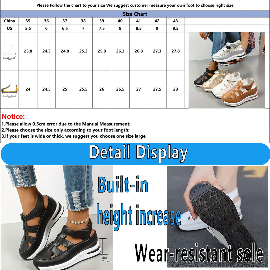 Women's Fashion Sports Sandals Plus Size