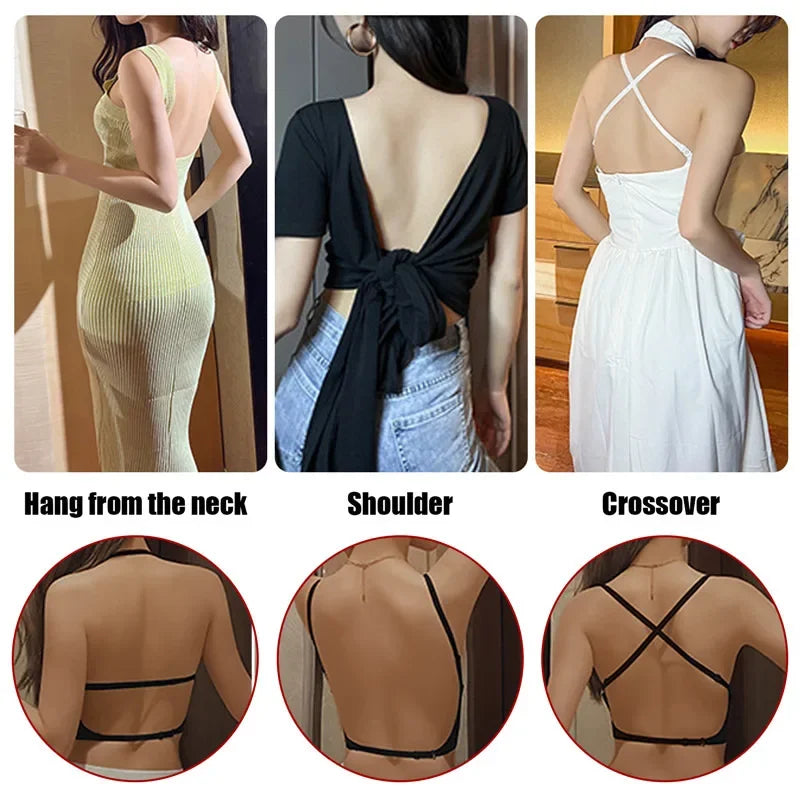 Women Invisible Back Bra Lingerie