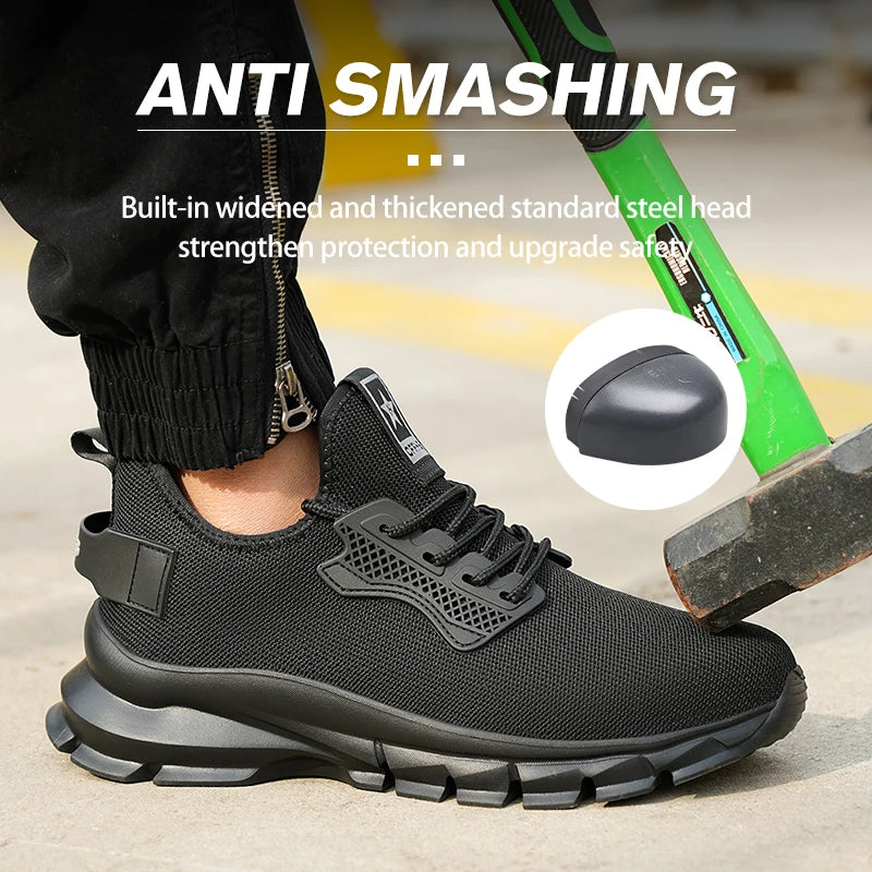 Soft-Soled, Comfortable, Safety Shoes