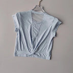 Breathable Workout top Loose Gym Clothes