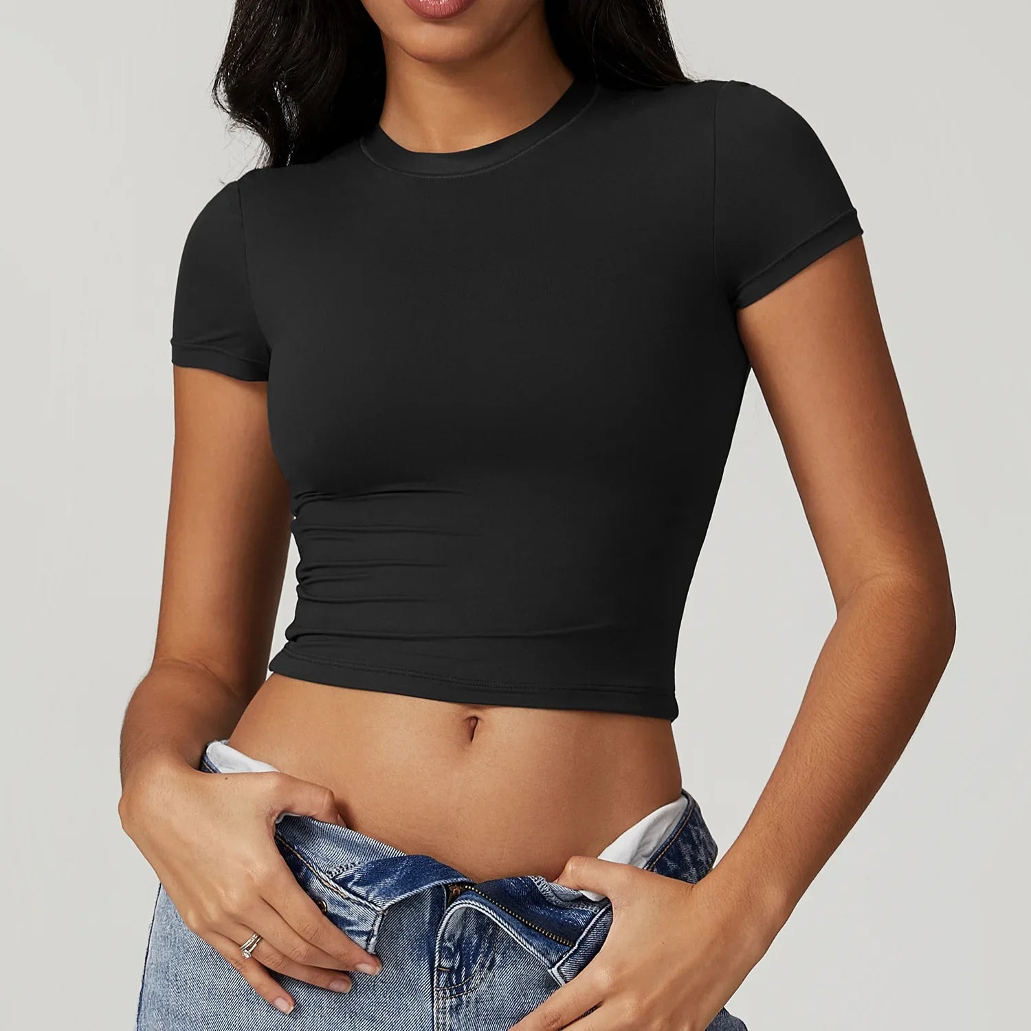 Women's  Fitting Sports T-shirt Quick Drying Short sleeve