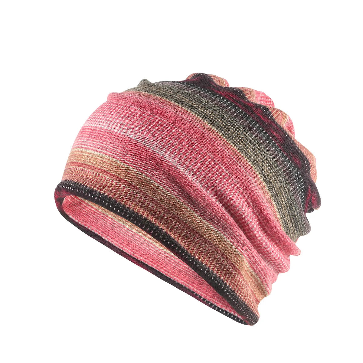 Quality Female or Men's cap, Breathable Striped Bohemian hat