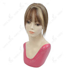 Topper Human Hair Clips for Thin Hair 5x9cm Base