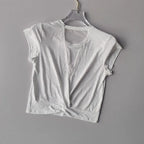 Breathable Workout top Loose Gym Clothes