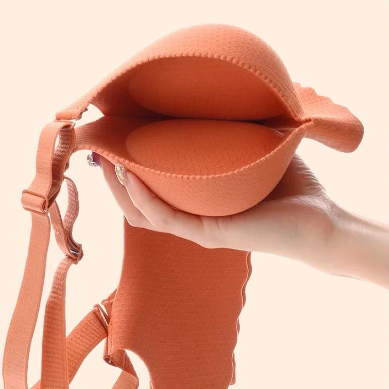 Push-Up Bra 8cm Pad Lift Deep V Bras