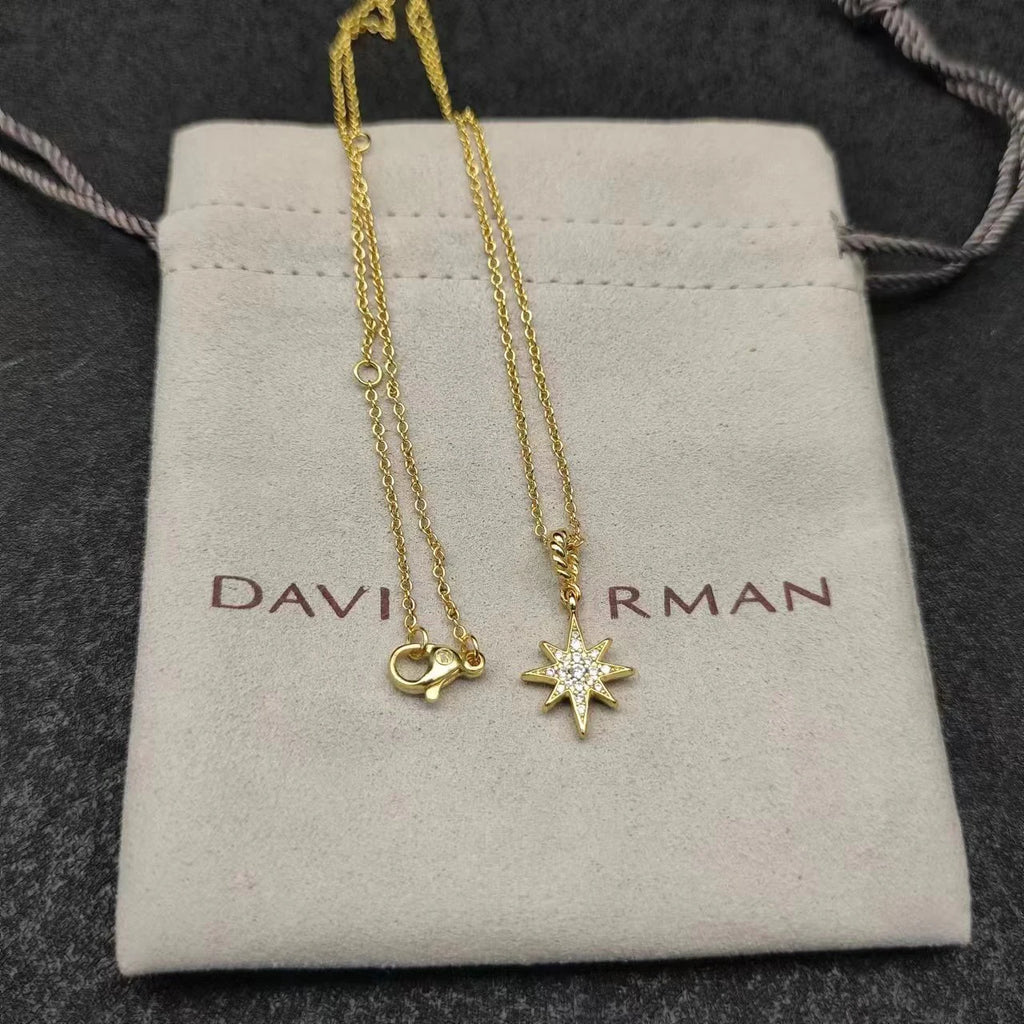 DY Classic Pendant Necklaces Elegant Designs Suitable for Men and Women