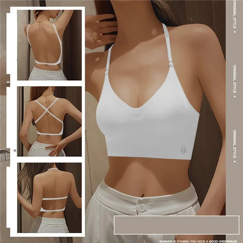 Women Invisible Back Bra Lingerie